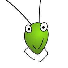 Zwitscherschrecken-Maskottchen von life in nature